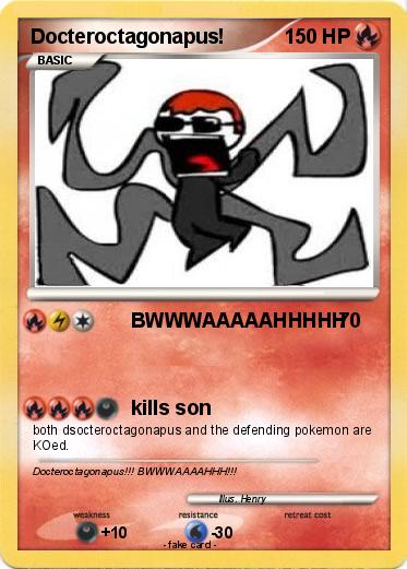 Pokemon Docteroctagonapus!