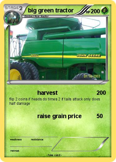 Pokemon big green tractor