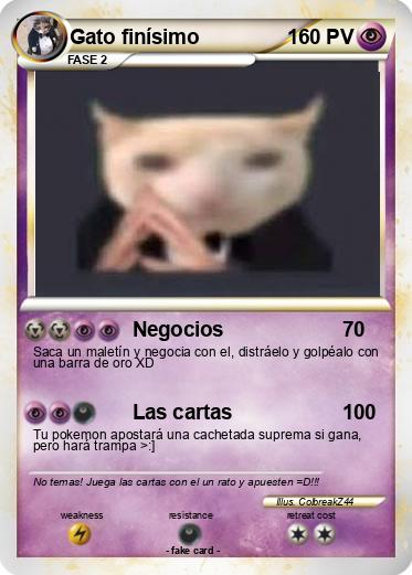Pokemon Gato finísimo