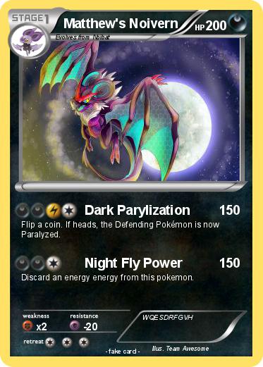 Pokemon Matthew's Noivern