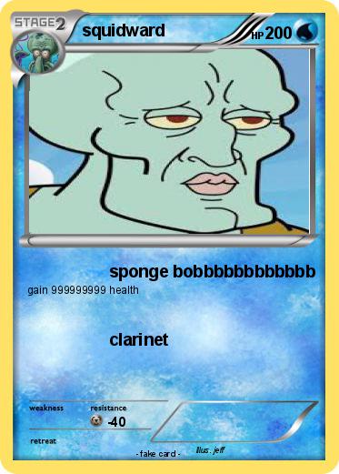 Pokemon squidward