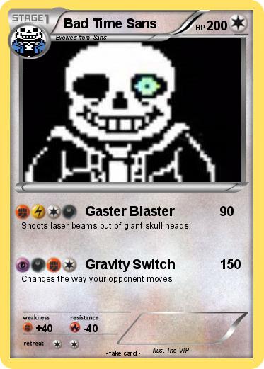 Pokemon Bad Time Sans