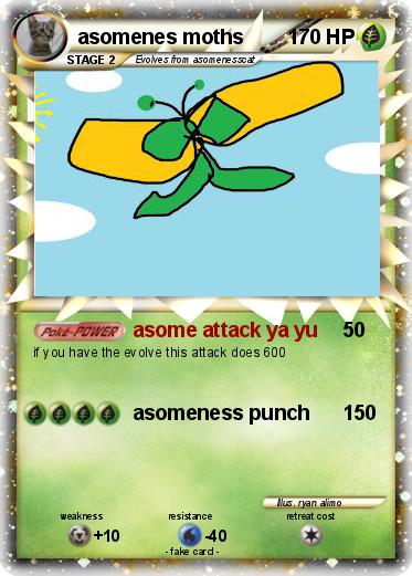 Pokemon asomenes moths