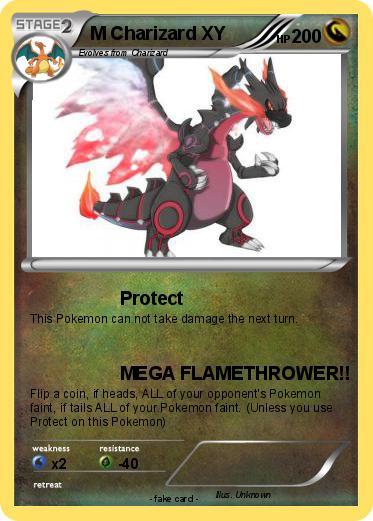 Pokemon M Charizard XY