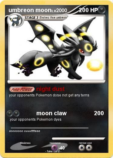 Pokemon umbreon moon
