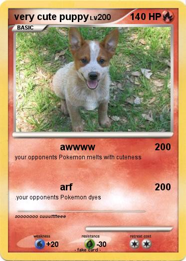 Pokemon very cute puppy
