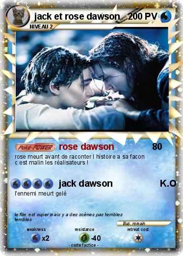 Pokemon jack et rose dawson