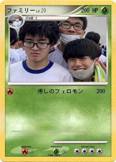 Pokemon ファミリー