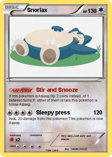 Pokemon Snorlax