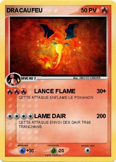 Pokemon DRACAUFEU