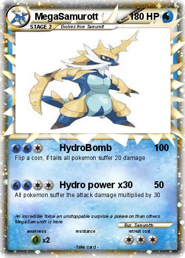 Pokemon MegaSamurott