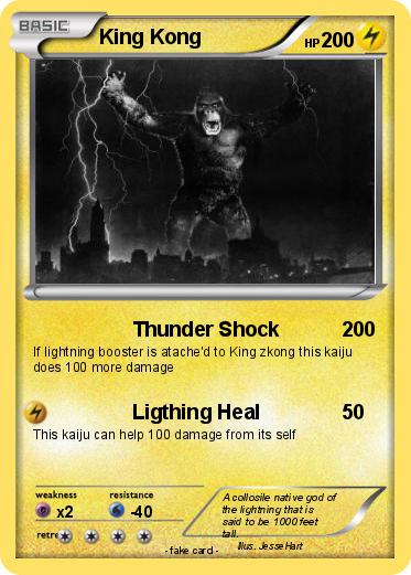Pokemon King Kong