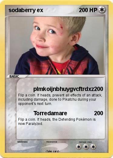 Pokemon sodaberry ex