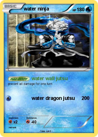 Pokemon water ninja