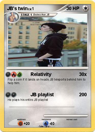 Pokemon JB's twin