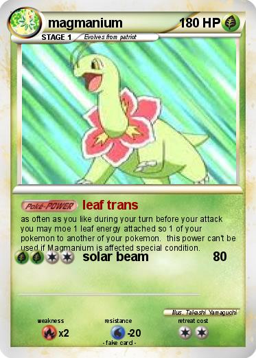 Pokemon magmanium