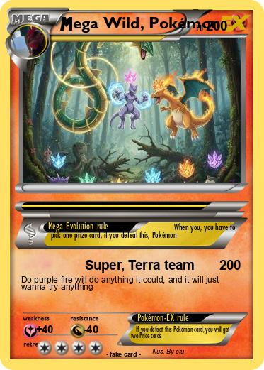 Pokemon ega Wild, Pokémon