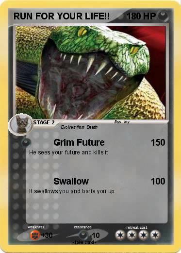 Pokemon RUN FOR YOUR LIFE!!