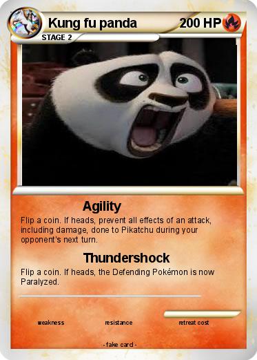 Pokemon Kung fu panda