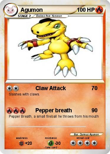 Pokemon Agumon