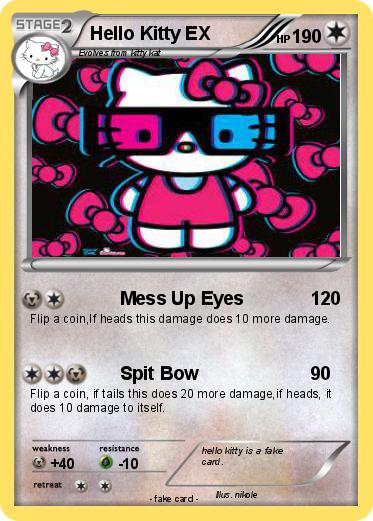 Pokemon Hello Kitty EX