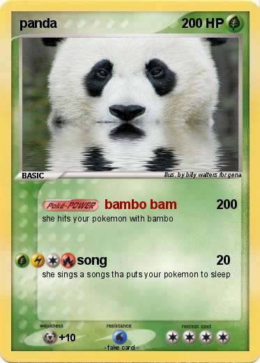 Pokemon panda