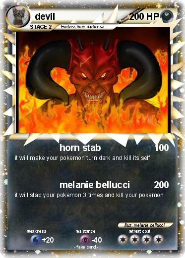 Pokemon devil