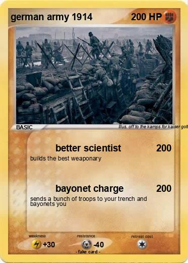 Pokemon german army 1914