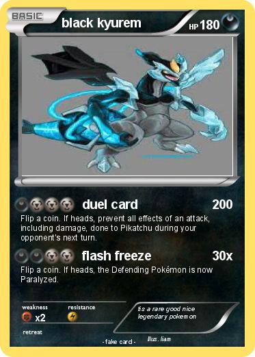 Pokemon black kyurem
