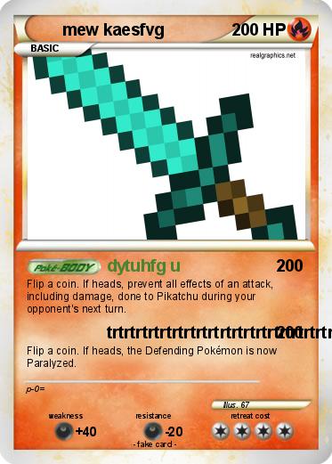 Pokemon mew kaesfvg