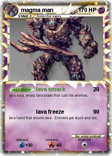 Pokemon magma man