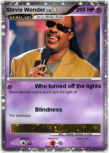 Pokemon Stevie Wonder