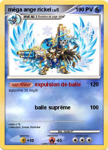 Pokemon méga ange rickel