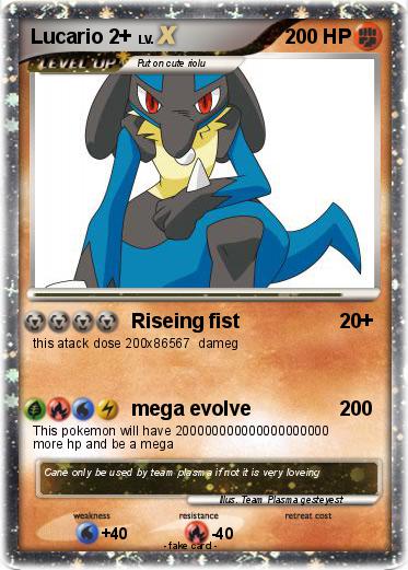 Pokemon Lucario 2+