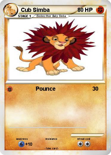 Pokemon Cub Simba