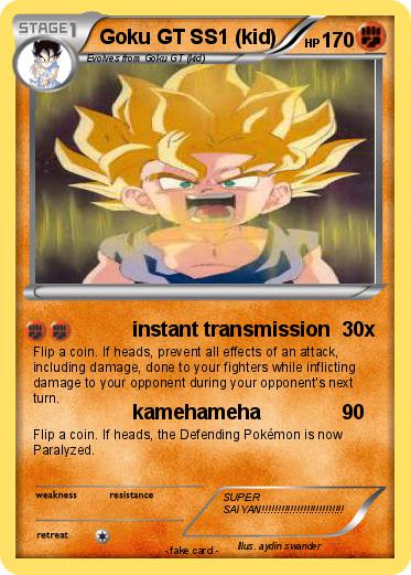 Pokemon Goku GT SS1 (kid)