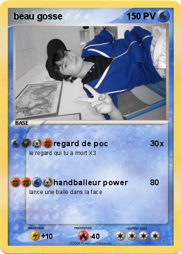 Pokemon beau gosse