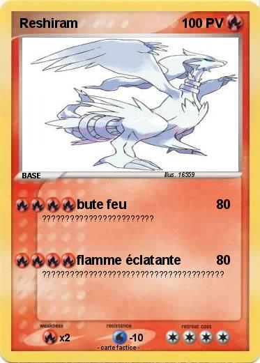 Pokemon Reshiram