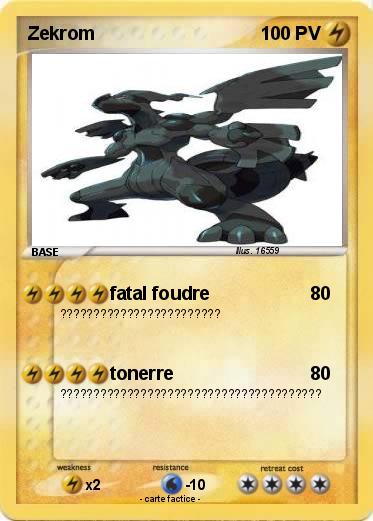 Pokemon Zekrom