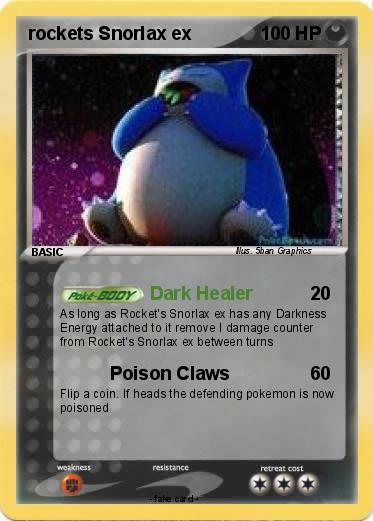 Pokemon rockets Snorlax ex