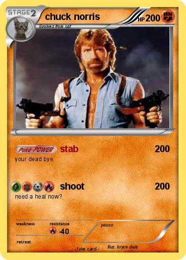Pokemon chuck norris