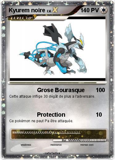 Pokemon Kyurem noire