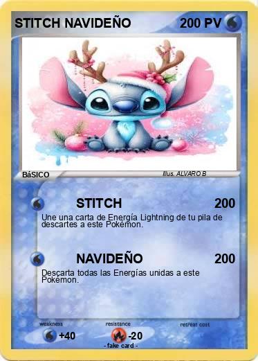 Pokemon STITCH NAVIDEÑO
