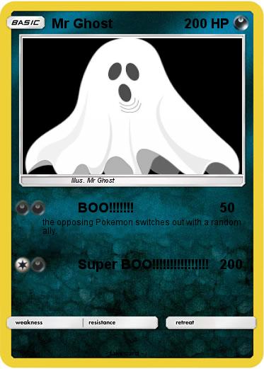 Pokemon Mr Ghost