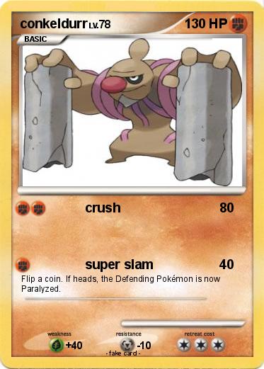 Pokemon conkeldurr