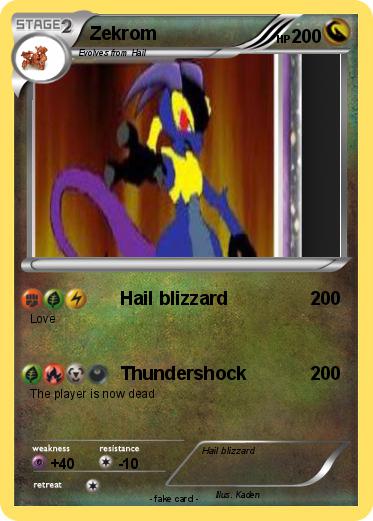 Pokemon Zekrom