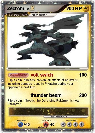 Pokemon Zecrom