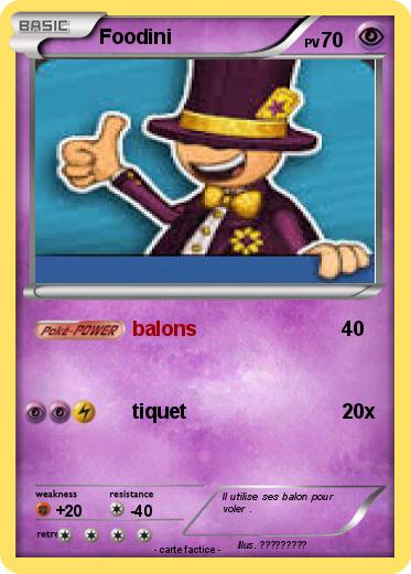 Pokemon Foodini