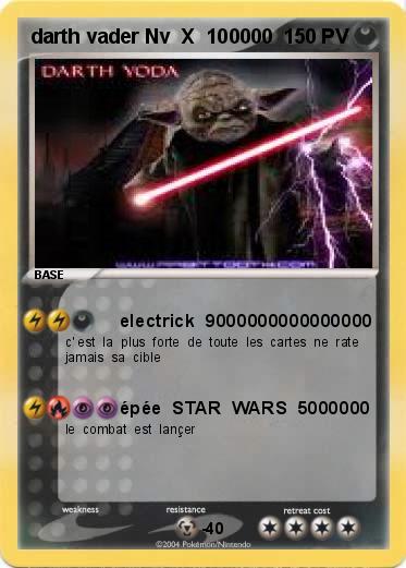 Pokemon darth vader Nv  X  100000