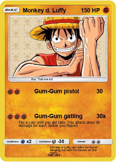 Pokemon Monkey d. Luffy